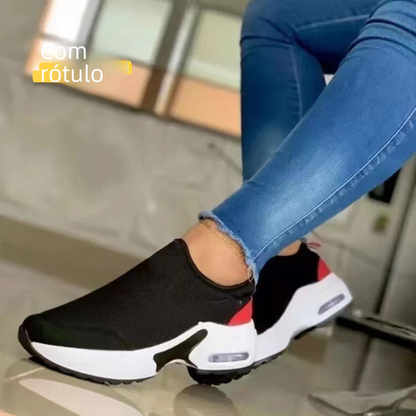 Women's Breathable Mesh Slip-On Sport Shoes