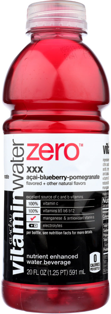 VITAMIN WATER: Zero Sugar Xxx, 20 fo