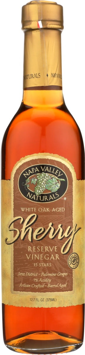 NAPA VALLEY NATURALS: Sherry Vinegar 15 Stars, 12.7 oz