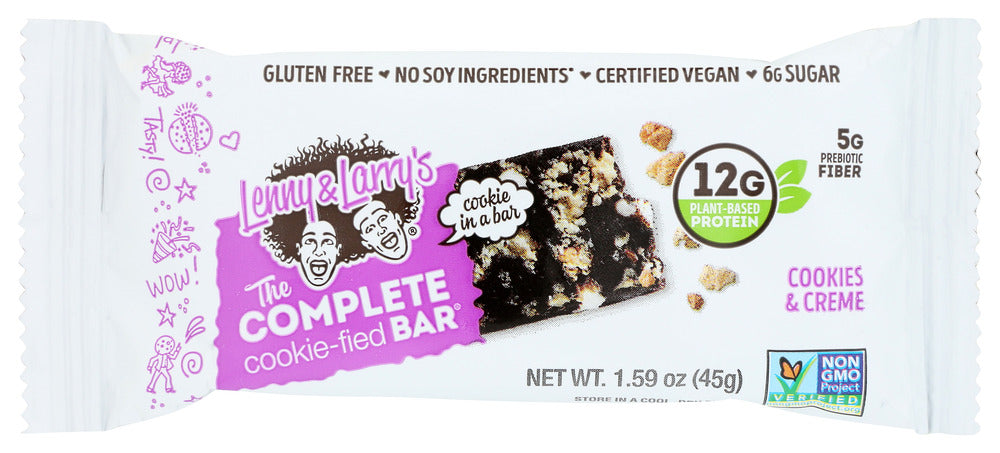 LENNY & LARRYS: Cookies N Creme Bar, 1.59 oz
