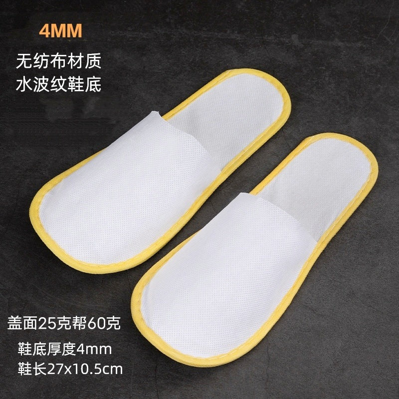 Thick Non-Slip Disposable Slippers for Hotels and Homes
