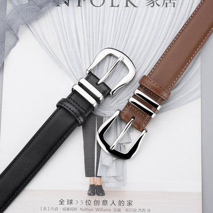 Women's Fashionable Genuine Leather Belt for Summer