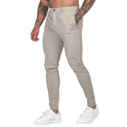 Spring Men's Outdoor Slim Fit Work Trousers