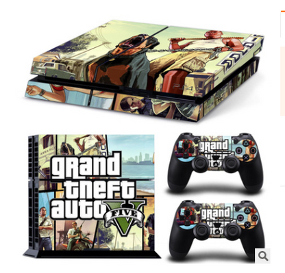 Custom PS4 Stickers - GTA Designs Available