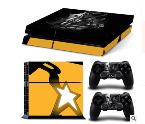 Custom PS4 Stickers - GTA Designs Available
