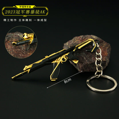Valorant Merchandise M4 Impression Metal Keychain