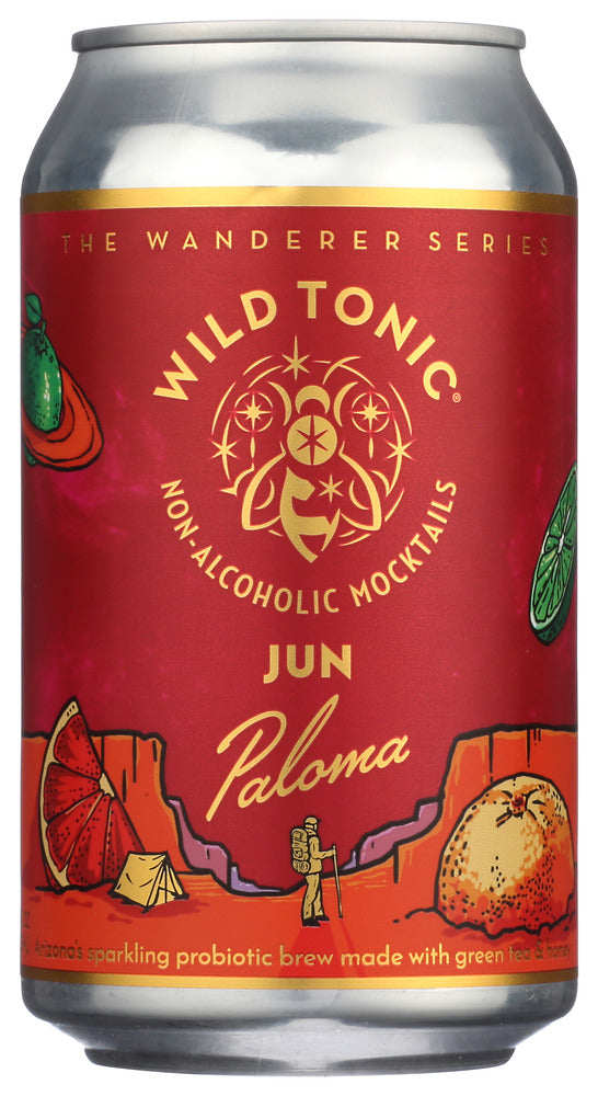 WILD TONIC: Kombucha Paloma, 12 oz