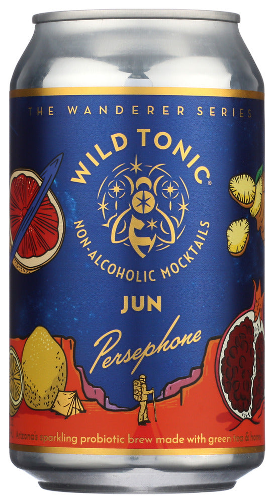 WILD TONIC: Kombucha Persephone, 12 oz