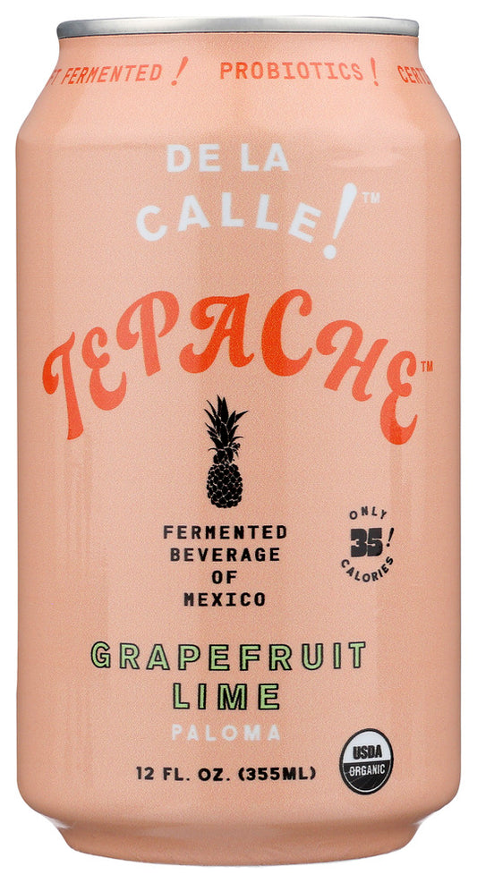 DE LA CALLE: Tepache Grapefruit Lime, 12 oz