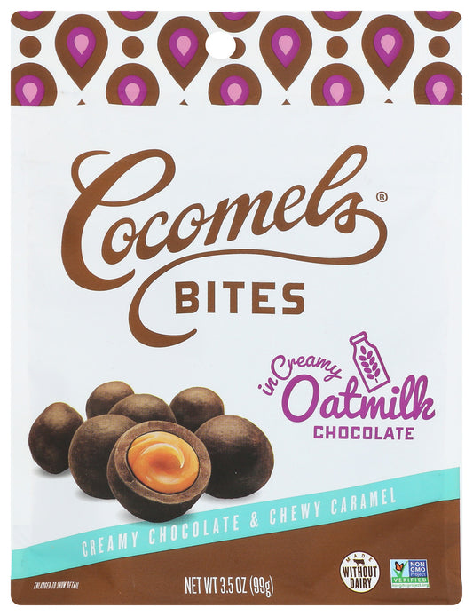 COCOMELS: Bites Choc Oatmlk, 3.5 OZ