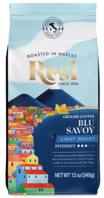 RESI: Ground Coffee Blue Savoy Light Roast, 12 oz