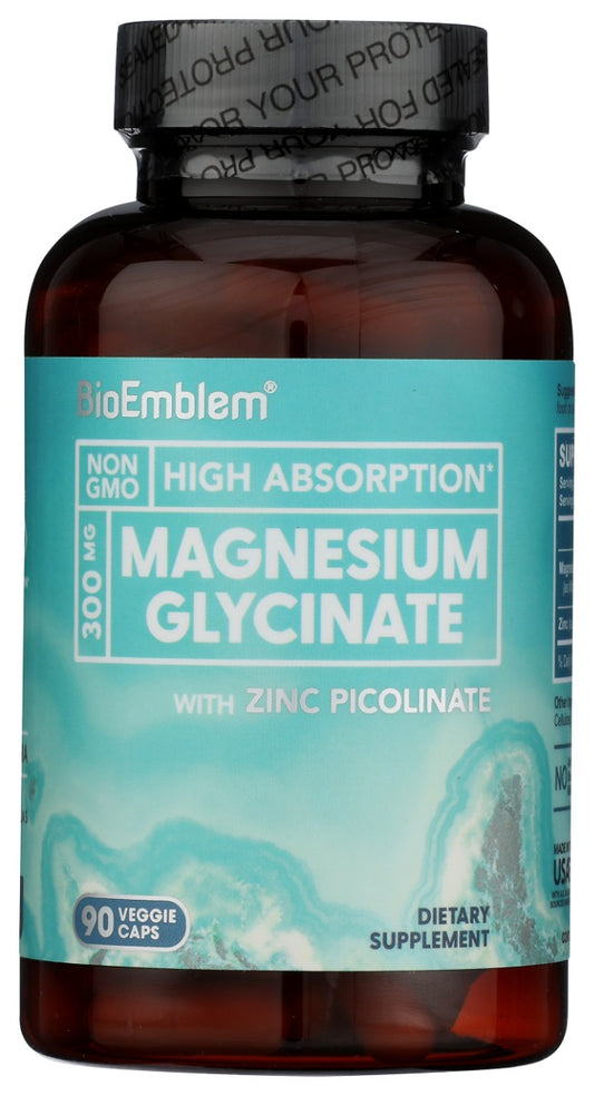 BIOEMBLEM: Magnesium Glycinate, 90 vc