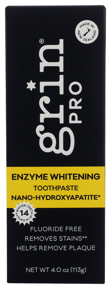 GRIN: Pro Enzyme Whitening Toothpaste, 4 oz