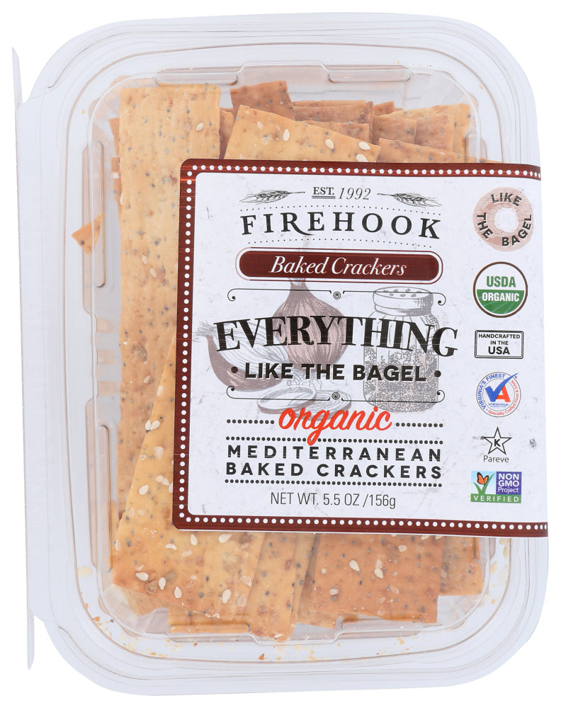 FIREHOOK: Cracker Evrythng Snack Bx, 5.5 oz
