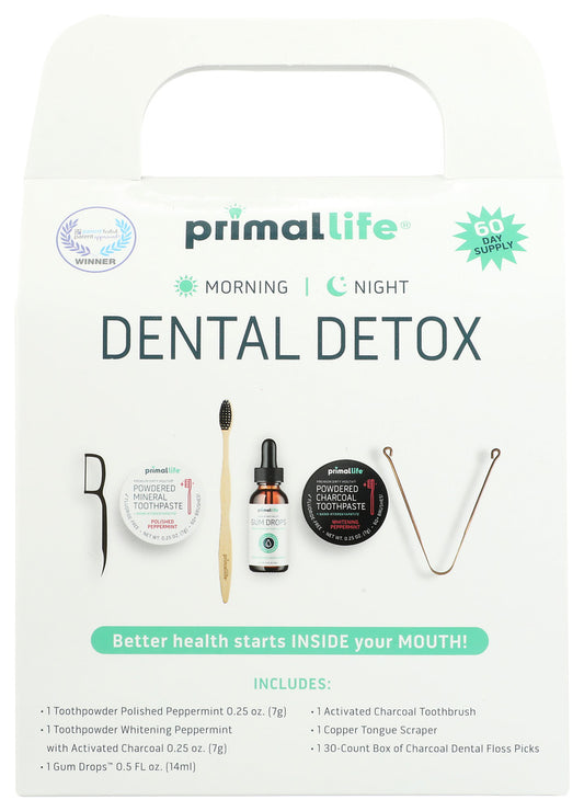 PRIMAL LIFE ORGANICS: Kit Dental Detox, 1 KT