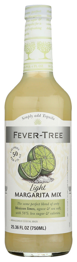 FEVER TREE: Light Margarita Mix, 25.36 fo