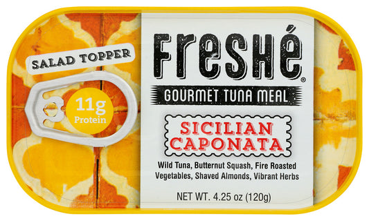 FRESHE: Caponata Sicilian Tuna, 4.25 oz