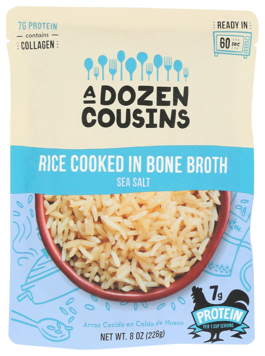 A DOZEN COUSINS: Rice Sea Salt Rte, 8 oz