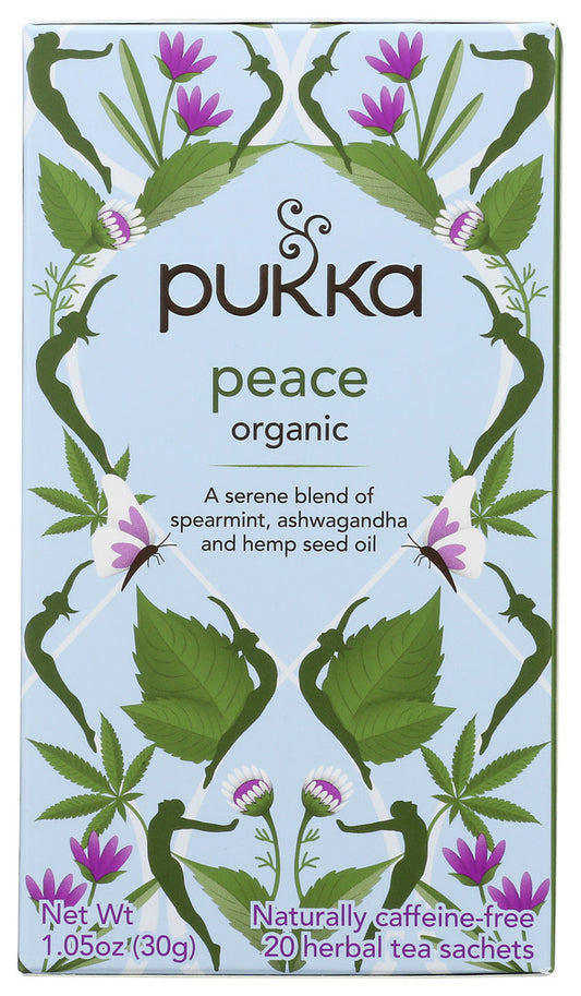 PUKKA HERBS: Peace Organic Herbal Tea, 20 bg
