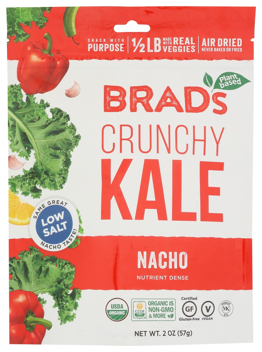 BRADS RAW: Kale Crunchy Nacho, 2 oz