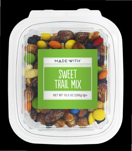 MADE WITH: Sweet Trail Mix Tub, 10.5 oz