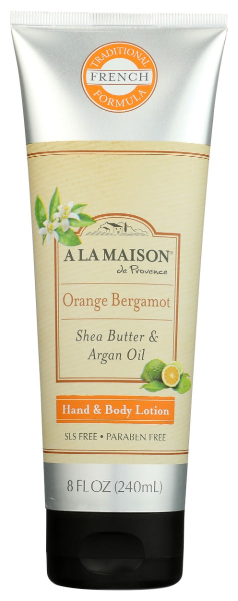 A LA MAISON: Orange Bergamot Hand and Body Lotion, 8 fo