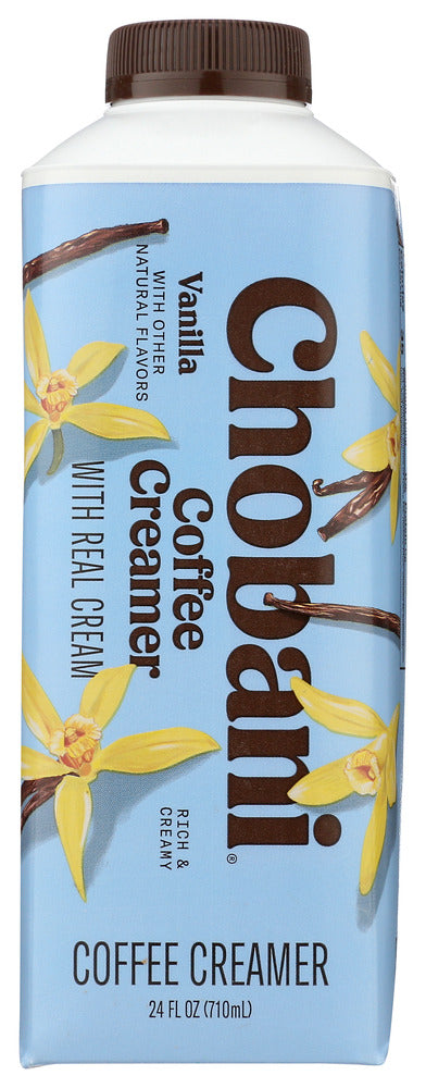 CHOBANI: Vanilla Coffee Creamer, 24 oz