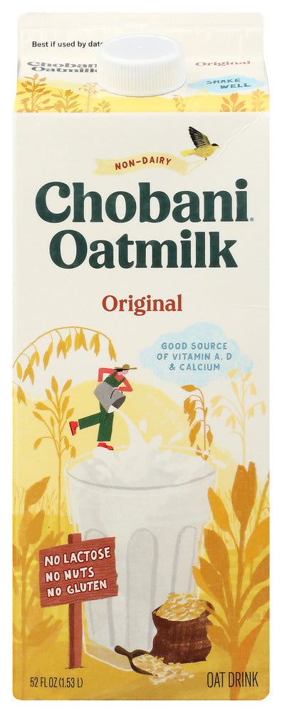 CHOBANI: Milk Oat Plain, 52 fo