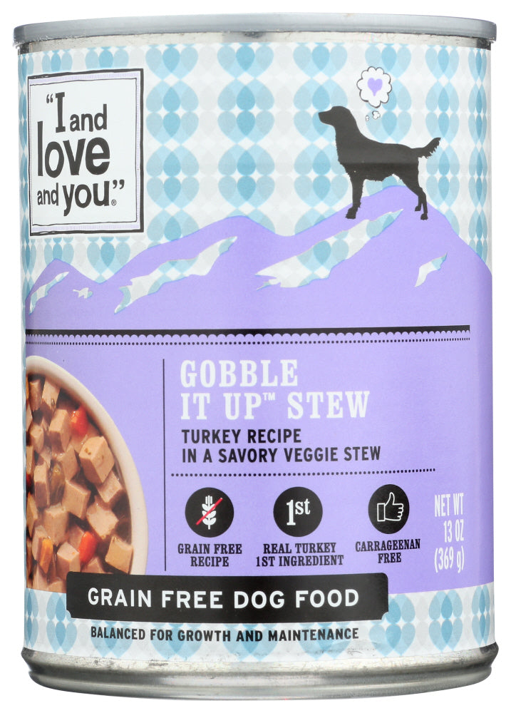 I&LOVE&YOU: Dog Food Can Gobble It Up Stew, 13 oz