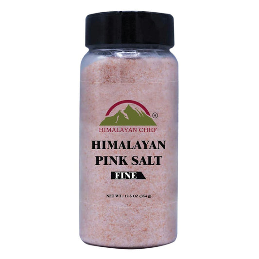 HIMALAYAN CHEF: Salt Plstc Shkr Pnk Fine, 12.5 oz