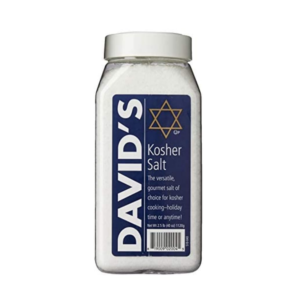 DAVIDS: Kosher Salt, 40 oz