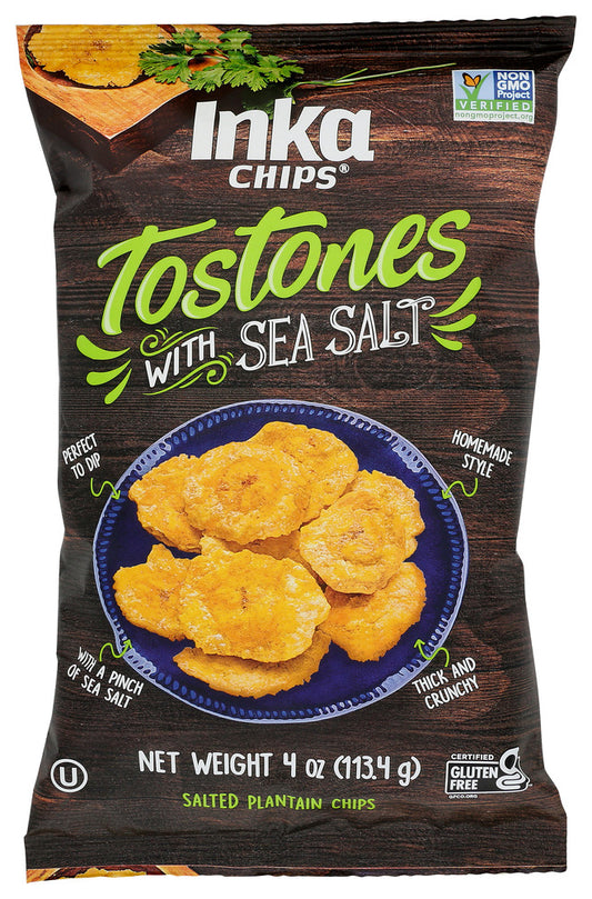 INKA: Tostones Sea Salt, 4 OZ