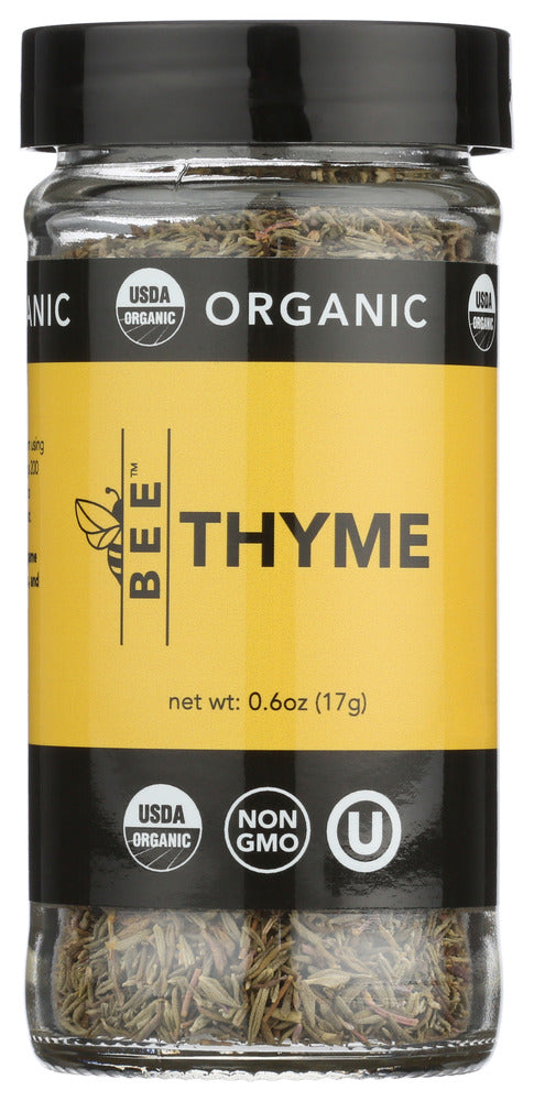 BEE SPICES: Organic Thyme, 0.6 oz