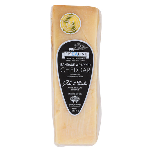FISCALINI: Bandage Wrapped Cheddar, 5 oz