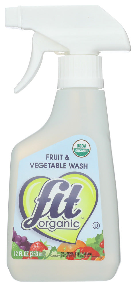 FIT ORGANIC: Fruit & Vegetable Wash Spray, 12 oz