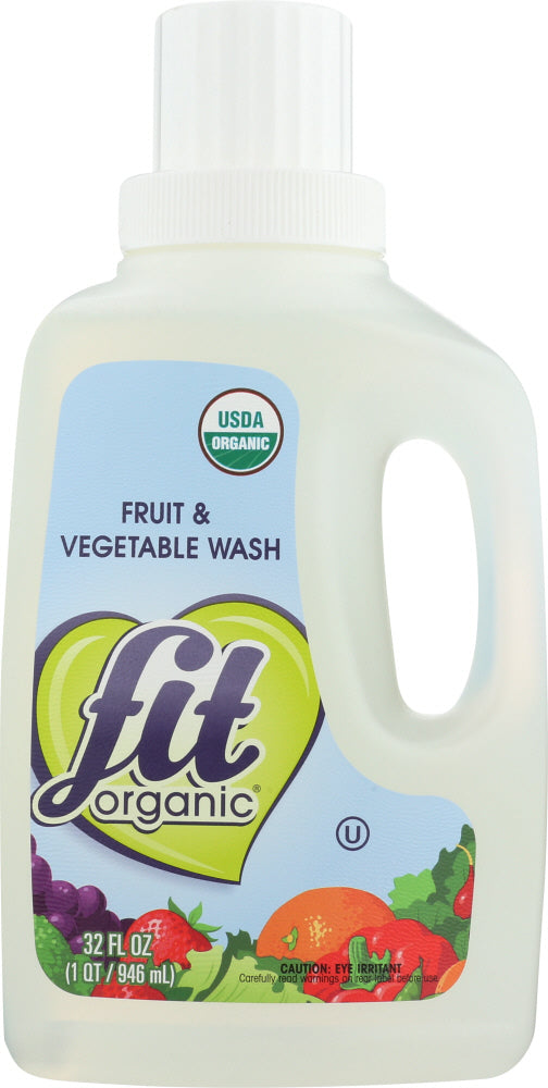 FIT ORGANIC: Fruit And Vegetable Wash Soaker, 32 oz