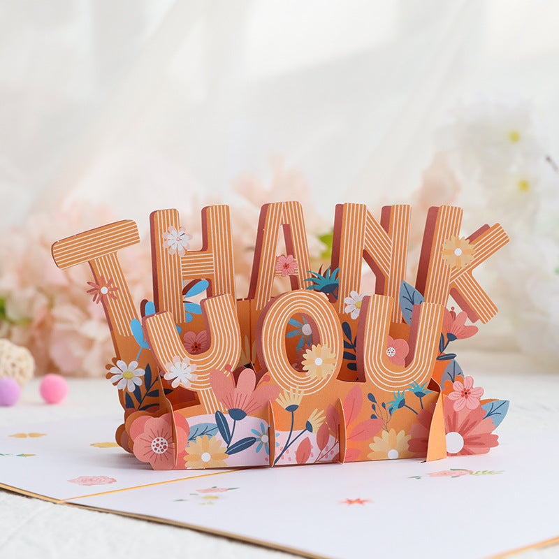 3D Handmade Valentine's Day Greeting Card for Teachers