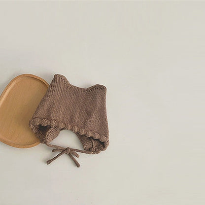 Autumn Baby Knitted Ear Protection Hat