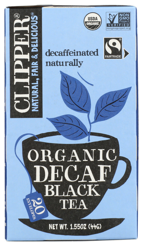 CLIPPER: Organic Decaf Black Tea, 1.41 oz