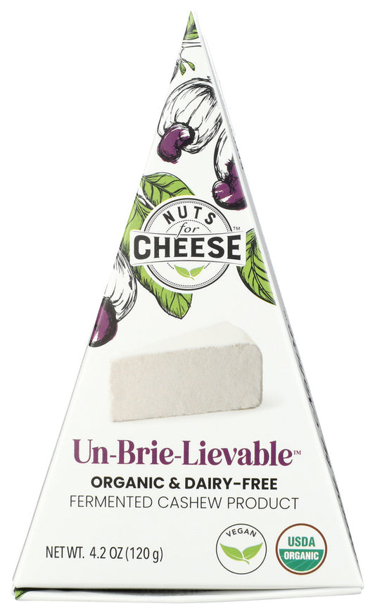 NUTS FOR CHEESE: Cheese Brie Ew, 4.2 oz