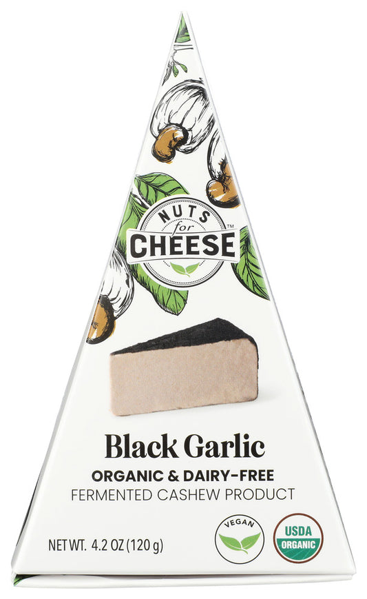 NUTS FOR CHEESE: Cheese Black Garlic Ew, 4.2 oz