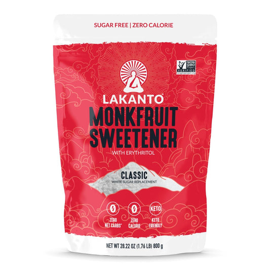 LAKANTO: Sweetener Classic Monkfruit, 28.22 oz
