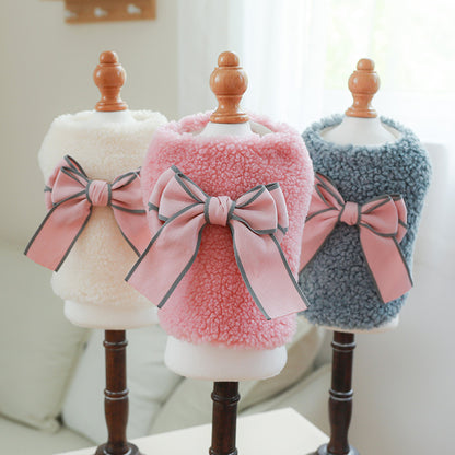 Dog Clothes for Fall Winter - Warm Fleece Vest for Teddy