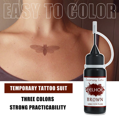 EELHOE Waterproof Temporary Juice Tattoo Set