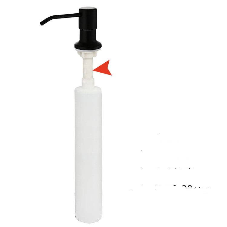 Square Deck Mounted Kitchen Soap Dispenser