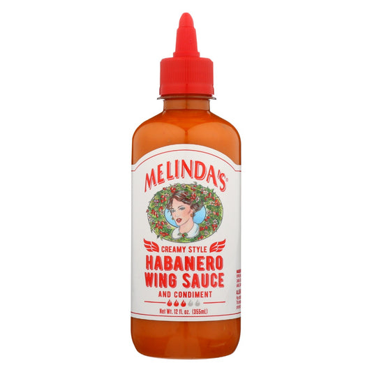 MELINDAS: Creamy Style Habanero Wing Sauce, 12 oz