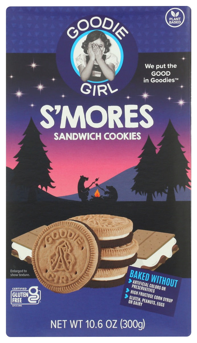 GOODIE GIRL: Smores Sandwich Cookies, 10.6 oz