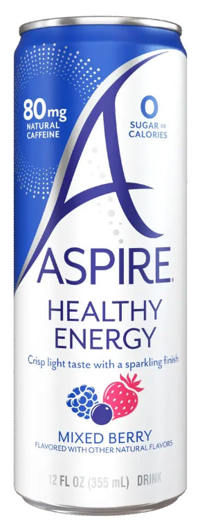 ASPIRE: Mixed Berry Healthy Energy Drink, 12 fo