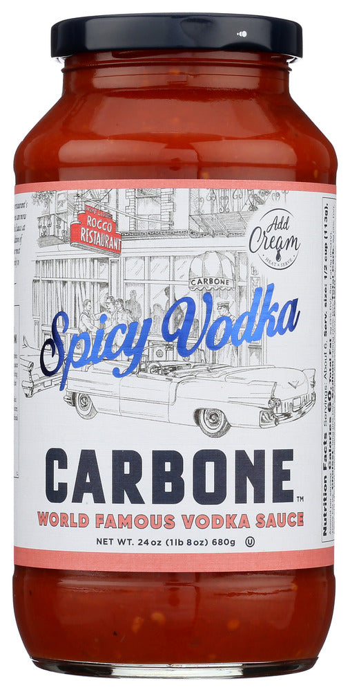 CARBONE: Spicy Vodka Pasta Sauce, 24 oz