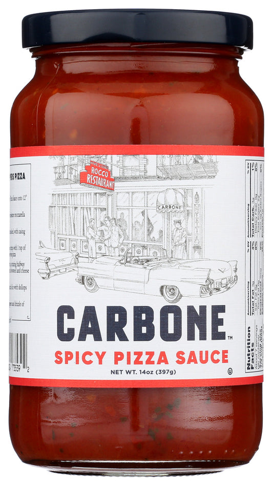 CARBONE: Spicy Pizza Sauce, 14 oz